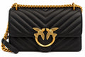 Borsa Pinko Love One Mini DC Marrone Marasca Antique Gold 100074A0GK-M12Q