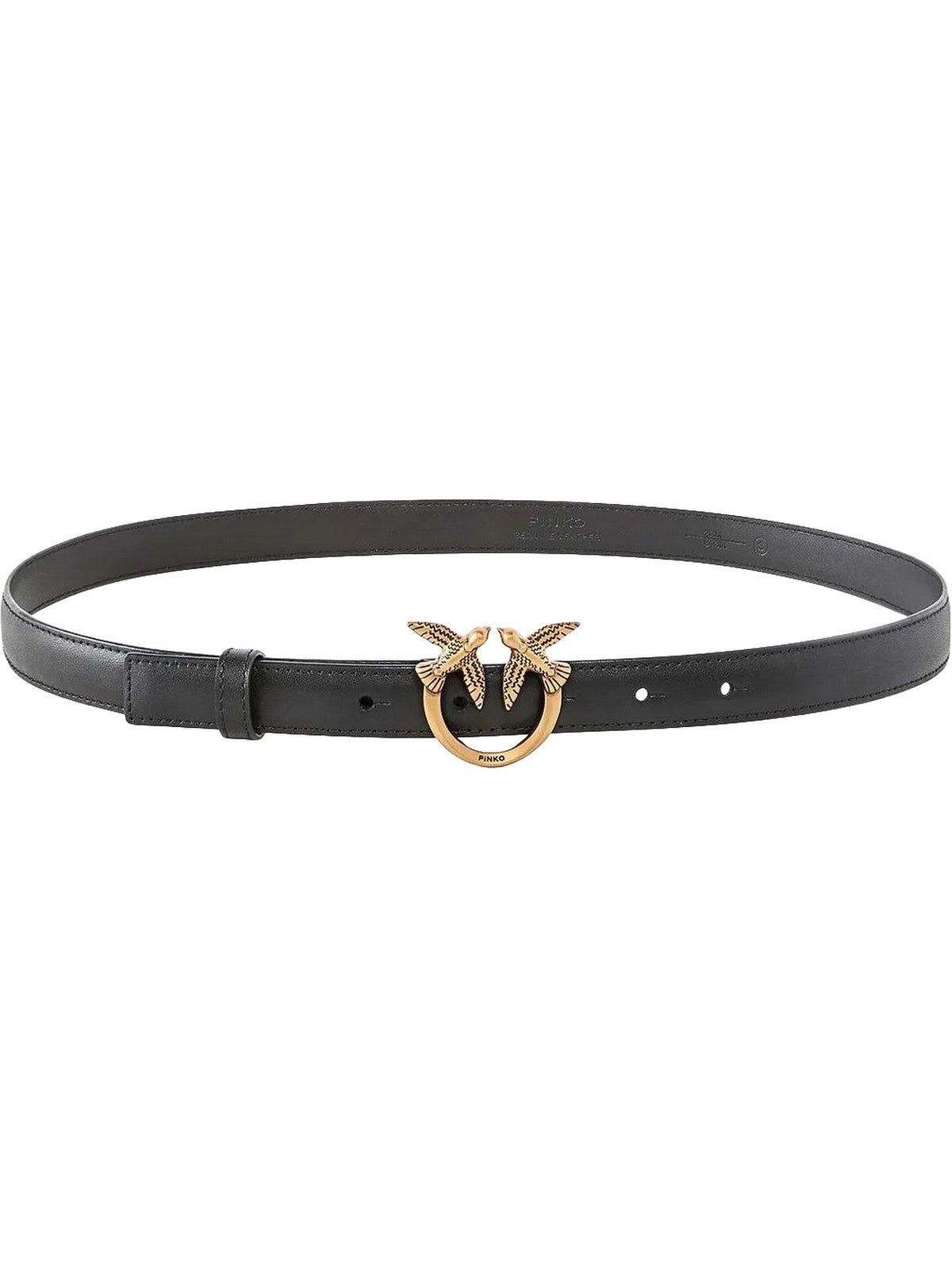 Pinko Cintura Donna Love Berry H2 Nero Antique Gold 100143A2JC-Z99Q