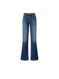 Pinko Jeans Donna Flora Flare Blu Scuro con Cintura 100166A3FR-PJC