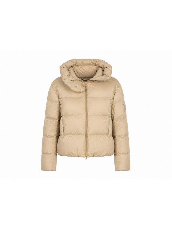 Pinko Piumino Donna Trapuntato con Cappuccio Beige 101597A39J-D37