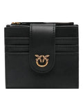 Pinko Portafoglio Donna Multi Purpose Nero Antique Gold 103610A0F1-Z99Q