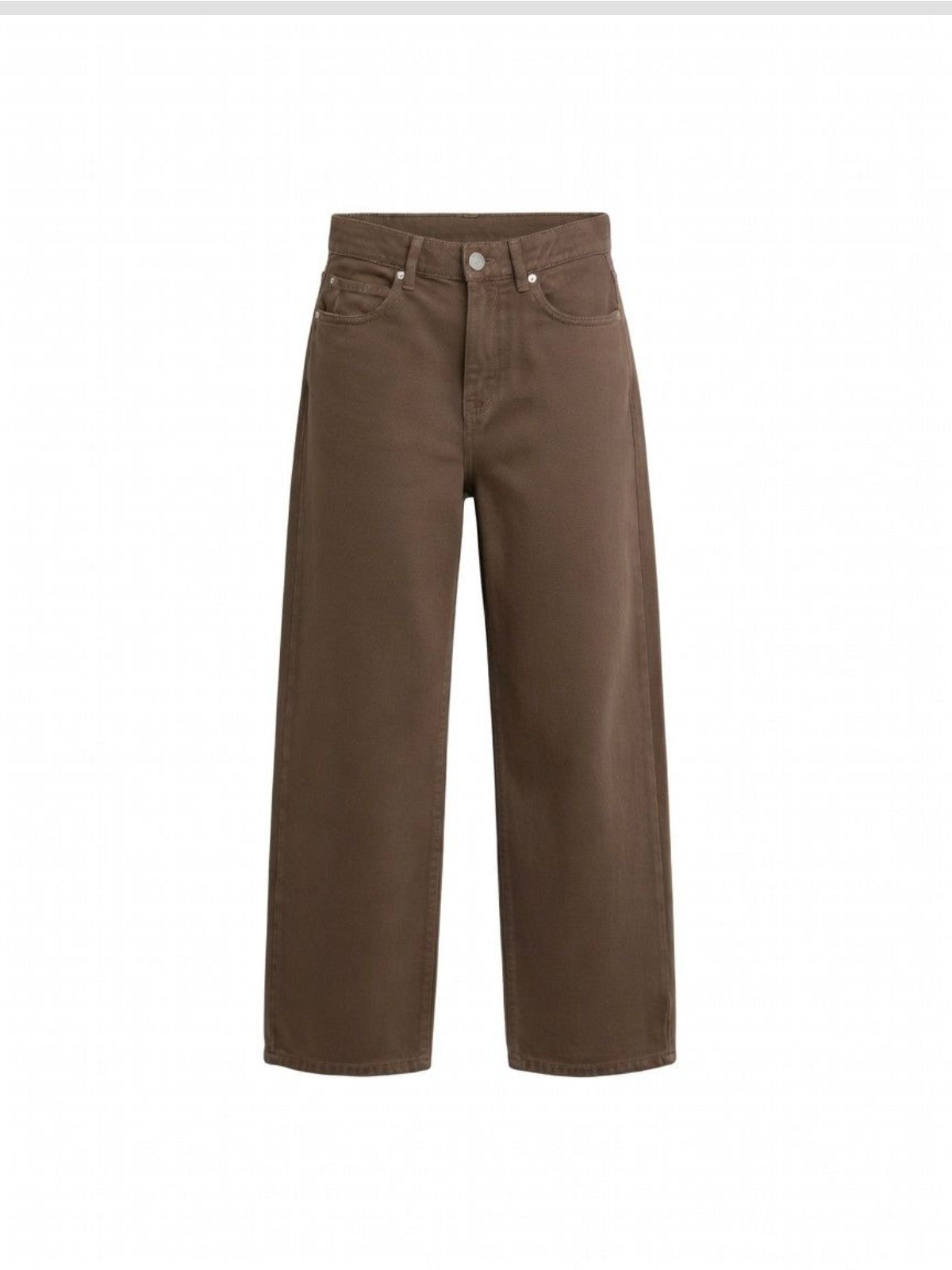 Pinko Jeans Donna Estelle Egg Barrel Marrone Testa Moro 103857A3KU-L72