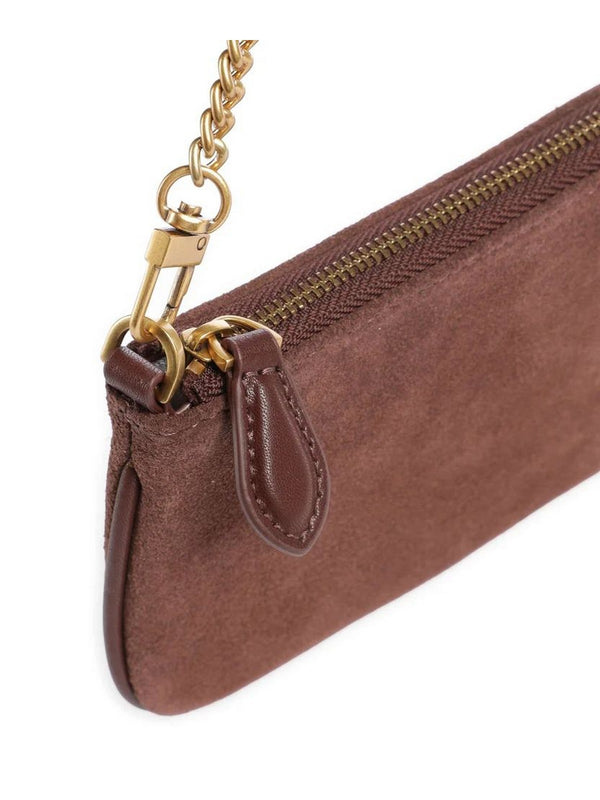 Pinko Borsa Donna Flat Horizontal Mini Pitonata Marrone 104277A3E5-M16Q