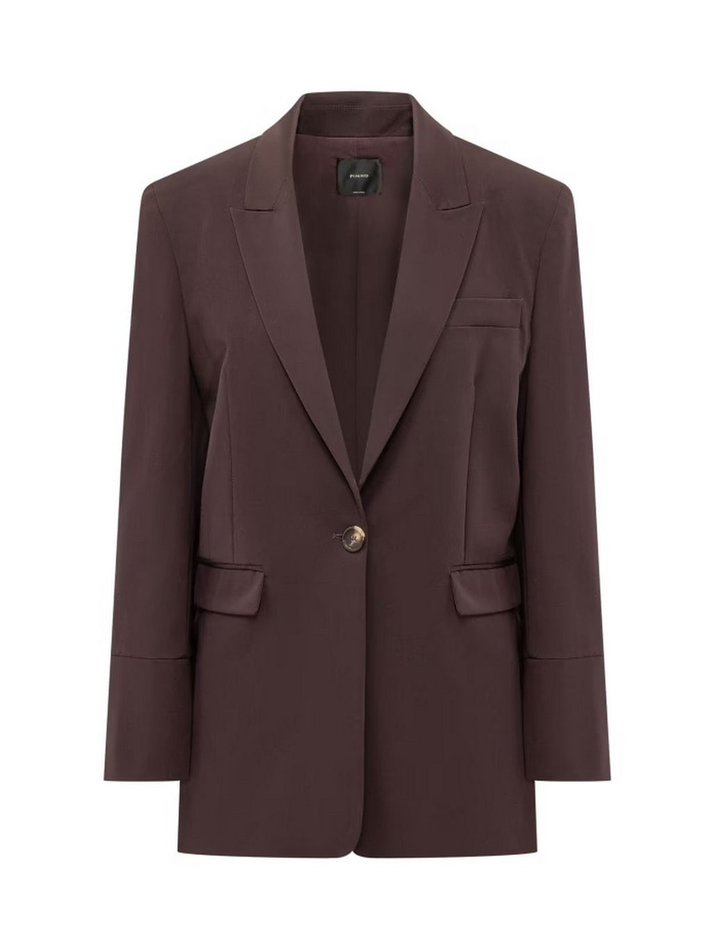 Pinko Giacca Donna Kamut Bordeaux Scuro in Tessuto Fluido 105663A18E-RR7