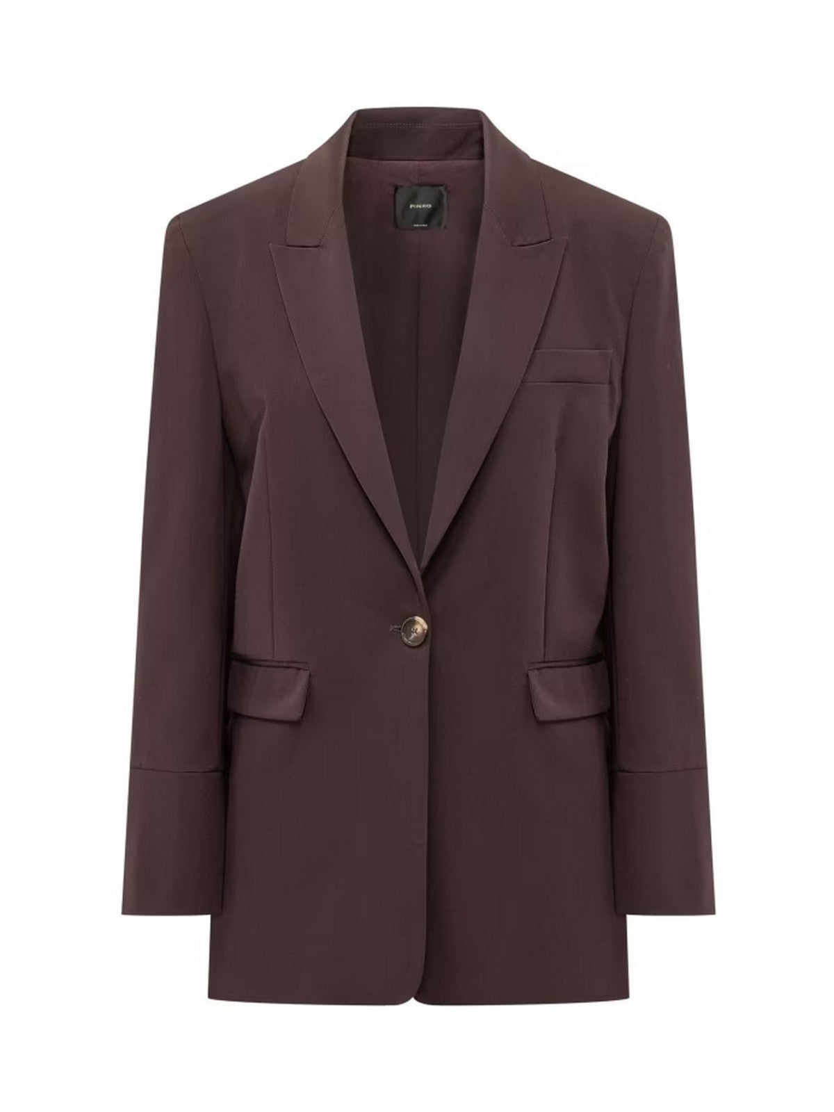 Pinko Giacca Donna Kamut Bordeaux Scuro in Tessuto Fluido 105663A18E-RR7
