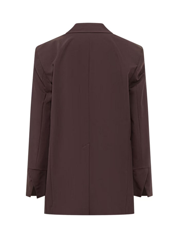 Pinko Giacca Donna Kamut Bordeaux Scuro in Tessuto Fluido 105663A18E-RR7