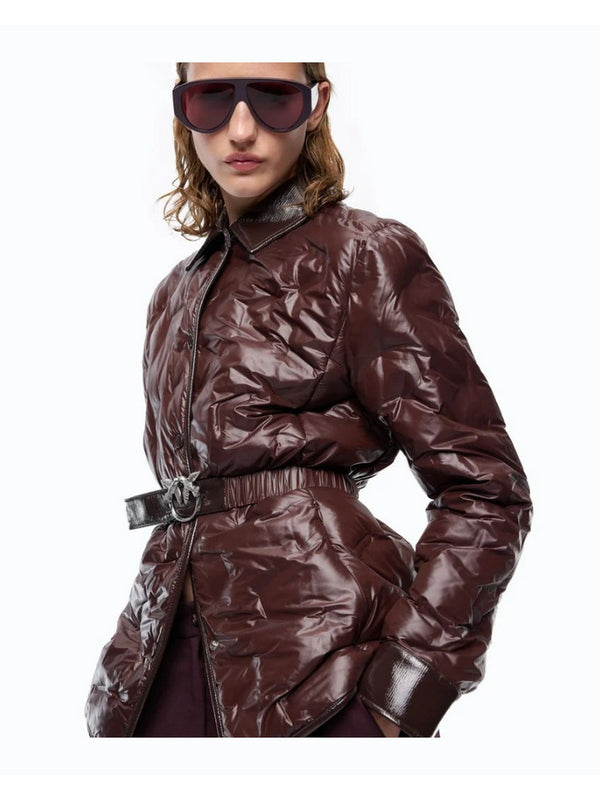 Pinko Piumino Dipladenia Donna Marrone Testa di Moro 107163A3FI-L72