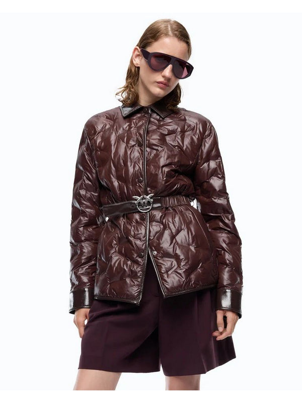 Pinko Piumino Dipladenia Donna Marrone Testa di Moro 107163A3FI-L72
