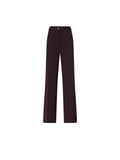 Pinko Pantalone Petalo Fluido Donna Bordeaux Scuro 107214A18E-RR7