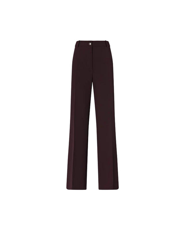 Pinko Pantalone Petalo Fluido Donna Bordeaux Scuro 107214A18E-RR7