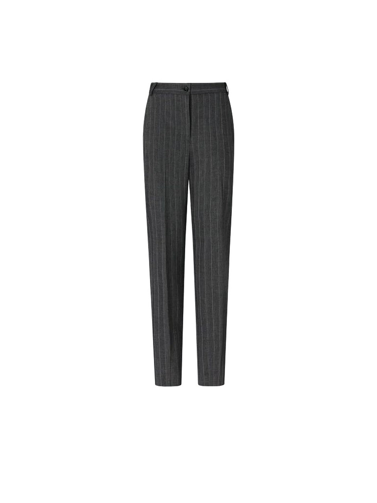 Pinko Pantalone Donna Pleione Gessato in Misto Lana Grigio/Rosa 107264A3FF-IN4