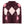 Load image into Gallery viewer, Pinko Cork Polo Donna Cropped Argyle Bordeaux/Rosa 107286A3IE-YN2
