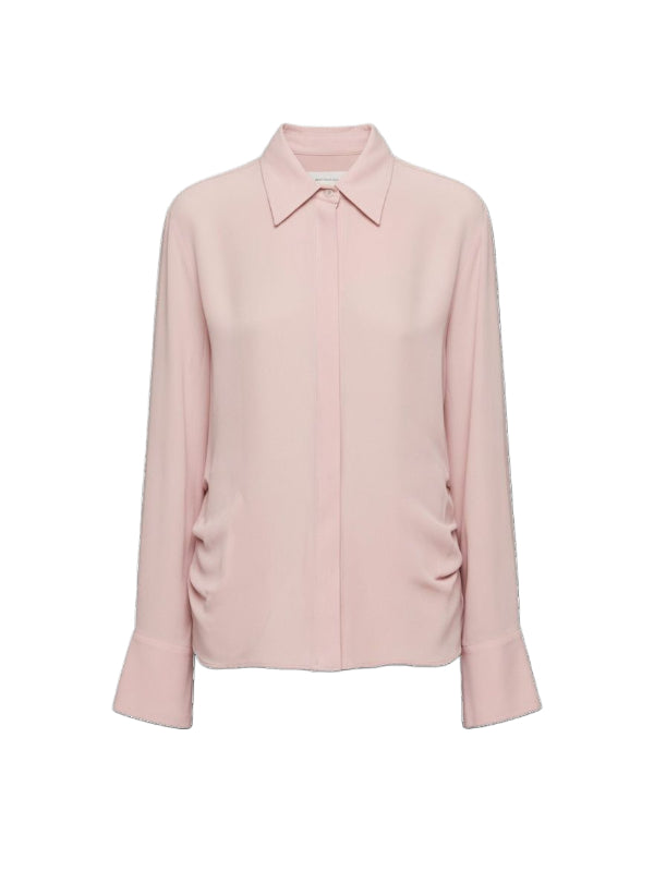 Pinko Cimbidio Camicia Donna Fluida in Viscosa Viola Ghiaccio 107297A3HD-O06