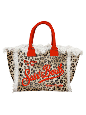 Mc2 Saint Barth Hand Bag With Strap Colette Sand Leopard 0041 - Col0001