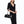 Load image into Gallery viewer, Pinko Arnebia Abito Midi Donna con Cintura Love Birds Nero Limousine 107475A3AH-Z99
