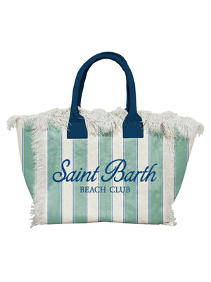 Mc2 Saint Barth Hand Bag With Strap Colette Sb Beach Stripes 5361 Emb - Col0001