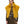 Load image into Gallery viewer, Pinko Eloro Gilet Donna Effetto Pelliccia Volpe Giallo Rame Dorato 107688A3MU-H49
