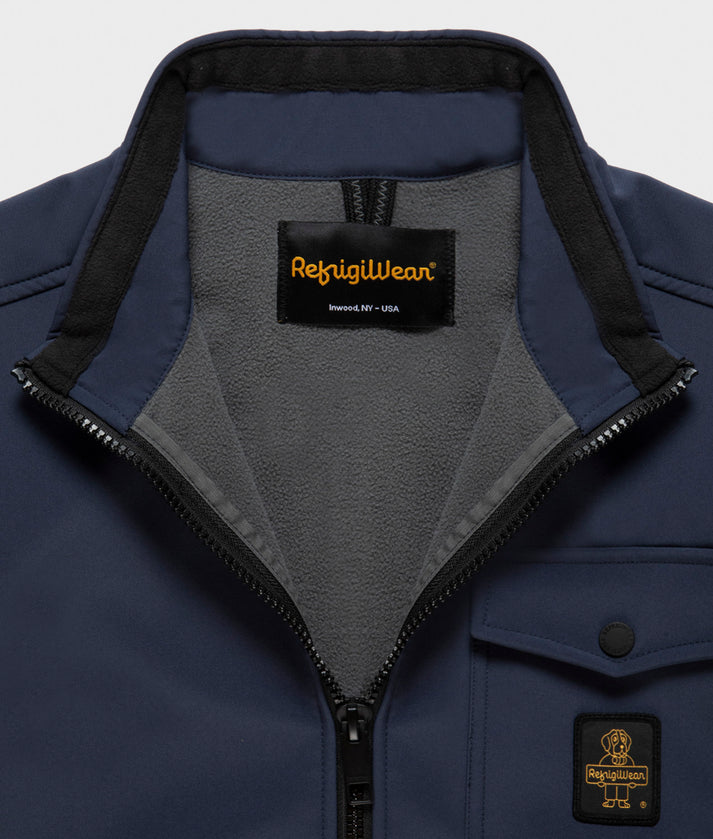 Refrigiwear Giubbotto Uomo Captain Jacket Blu Scuro Dark Blue G00808-XT3792-F03700