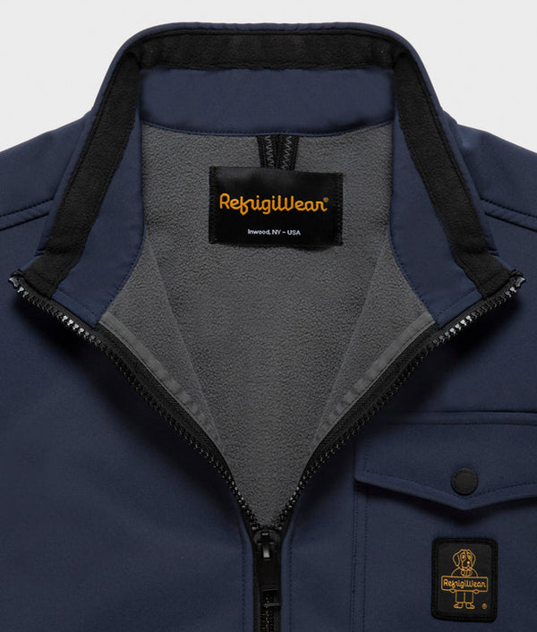 Refrigiwear Giubbotto Uomo Captain Jacket Blu Scuro Dark Blue G00808-XT3792-F03700