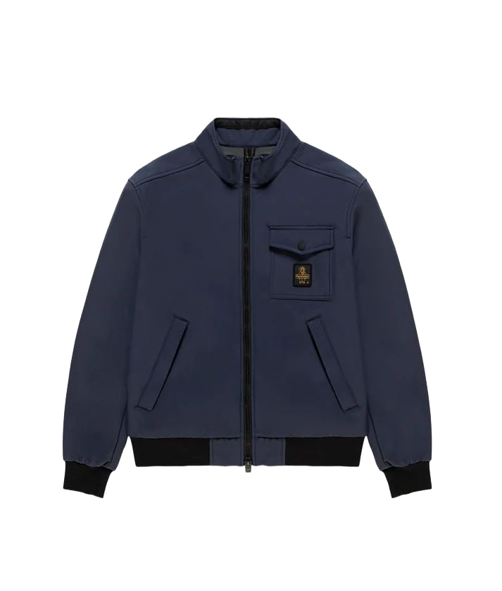 Refrigiwear Giubbotto Uomo Captain Jacket Blu Scuro Dark Blue G00808-XT3792-F03700