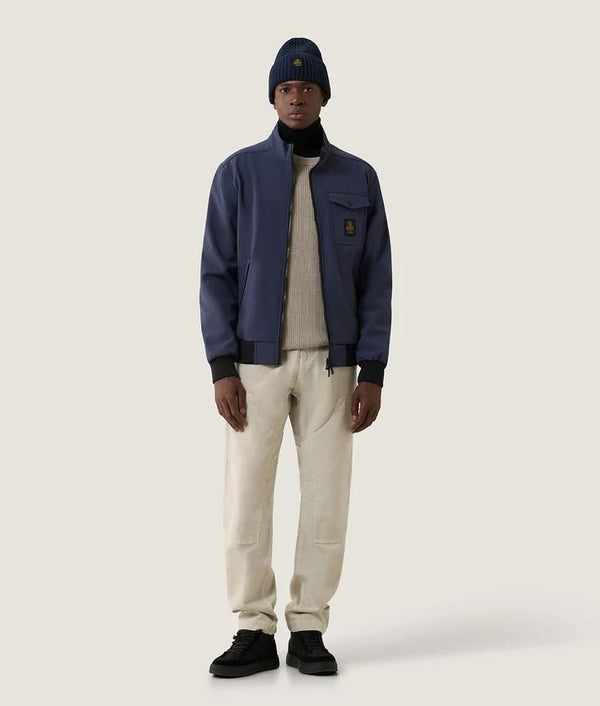 Refrigiwear Giubbotto Uomo Captain Jacket Blu Scuro Dark Blue G00808-XT3792-F03700