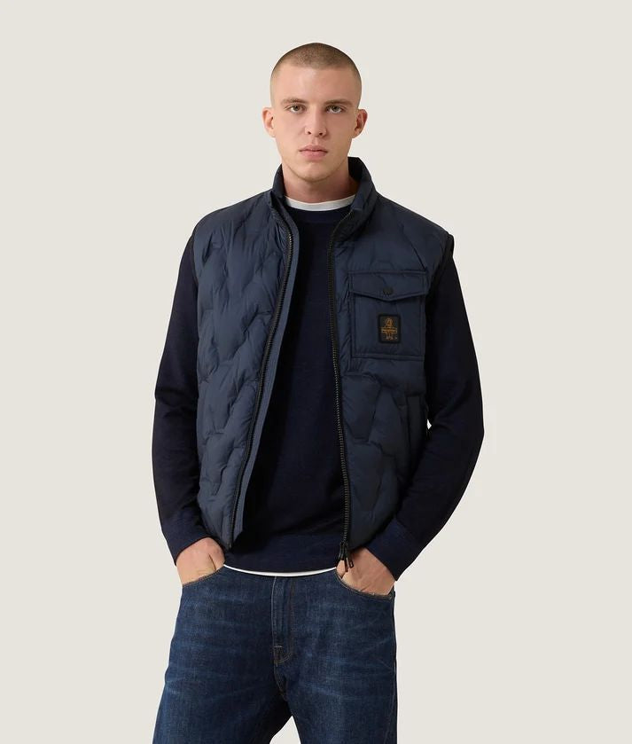 Refrigiwear Gilet Uomo Cristal Vest Blu Scuro Dark Blue G31800-PL0555-F03700