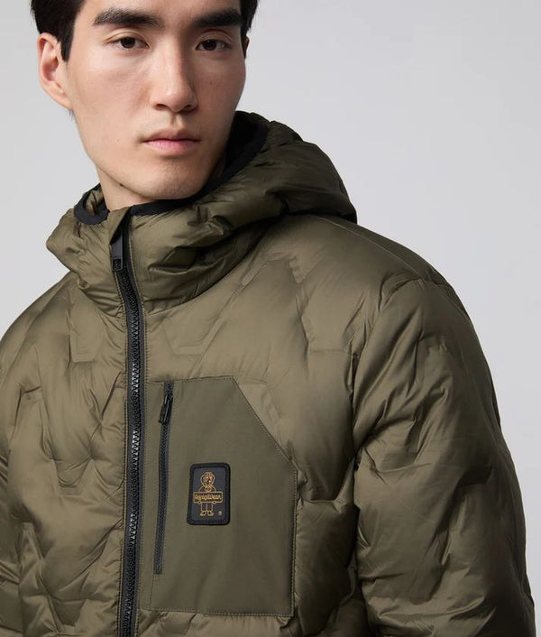 RefrigiWear Graphite Jacket Giubbotto Uomo Sea Turtle Verde G88800-PL0555-E04010