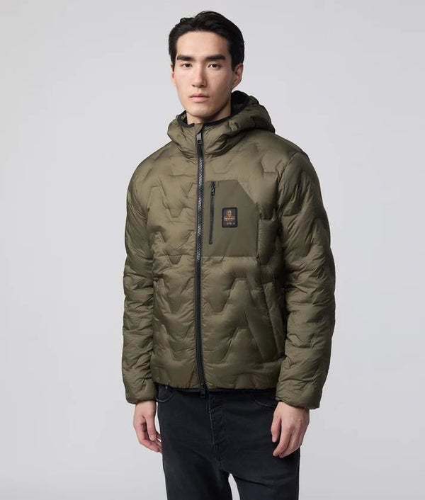 RefrigiWear Graphite Jacket Giubbotto Uomo Sea Turtle Verde G88800-PL0555-E04010