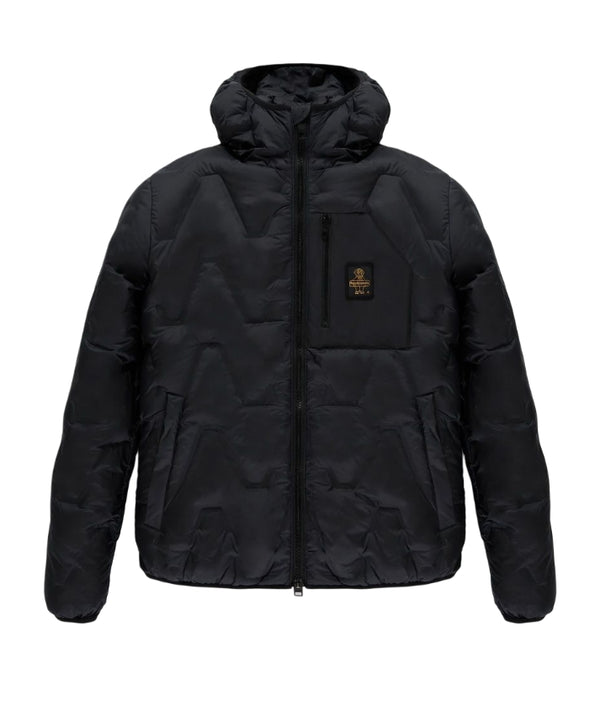Refrigiwear Graphite Jacket Giubbotto Uomo Nero Trapuntato G88800-PL0555-G06000