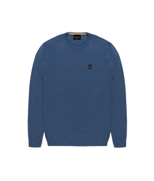Refrigiwear Colin/1 Pullover Maglione Uomo Blu Copenaghen M18608-MA9T02-F03500