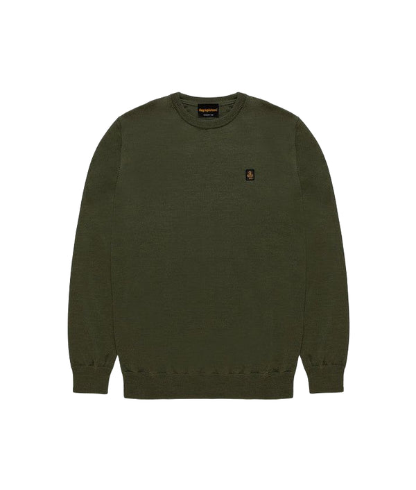 Refrigiwear Bennet Pullover Maglione Uomo Verde Sea Turtle M26908-MA0015-E04010