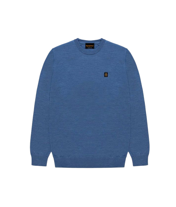Refrigiwear Bennet Pullover Maglione Uomo Blu Blue Mirage M26908-MA0015-F02700