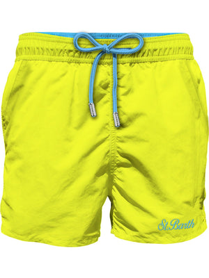 Mc2 Saint Barth Comfort Swimshort Made With Elastic Fabric Comfort Sb 9434 Emb - Com0007