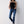 Carica l'immagine nel Visualizzatore galleria, Liu Jo Jeans Monroe Bottom Up Donna Blu Denim con Dettagli Sparkling UF6006D0305-79077
