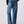 Carica l'immagine nel Visualizzatore galleria, Liu Jo Jeans Straight Donna a Vita Regolare Denim Blu con Fiori UF6113D0365-79094

