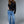 Carica l'immagine nel Visualizzatore galleria, Liu Jo Jeans Straight Donna a Vita Regolare Denim Blu con Fiori UF6113D0365-79094
