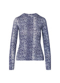 Liu Jo x Elodie T-Shirt Donna Manica Lunga Snake UF6515J1624-L9681