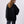 Carica l'immagine nel Visualizzatore galleria, Liu Jo Cappotto Corto Donna Nero in Lana con Cintura WF6005T677A-22222
