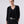 Carica l'immagine nel Visualizzatore galleria, Liu Jo Cardigan Donna Nero Maglia Aperta Maniche Lunghe WF6014MS49I-22222
