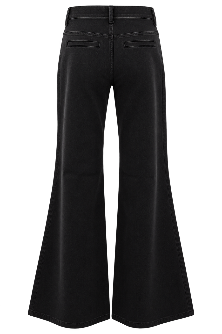 Liu Jo Jeans Flare Donna a Vita Alta Nero WF6126T709A-22222