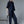 Carica l'immagine nel Visualizzatore galleria, Liu Jo Pantalone Donna Gessato Blu Lurex con Risvolto WF6250T731A-L9173
