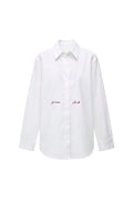 Liu Jo Camicia Donna Bianca con Ricamo Bianco Ottico WF6273T741A-11111