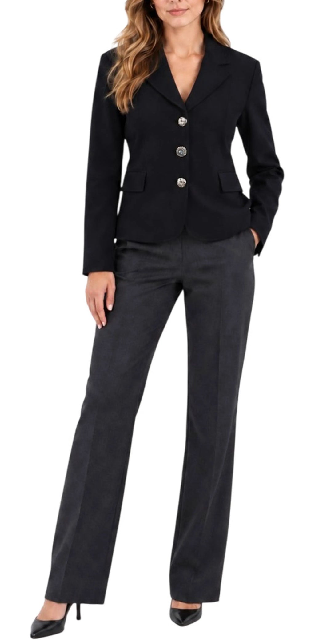 Liu Jo Giacca Fitted Donna Nera Elegante WF6283J9189-22222