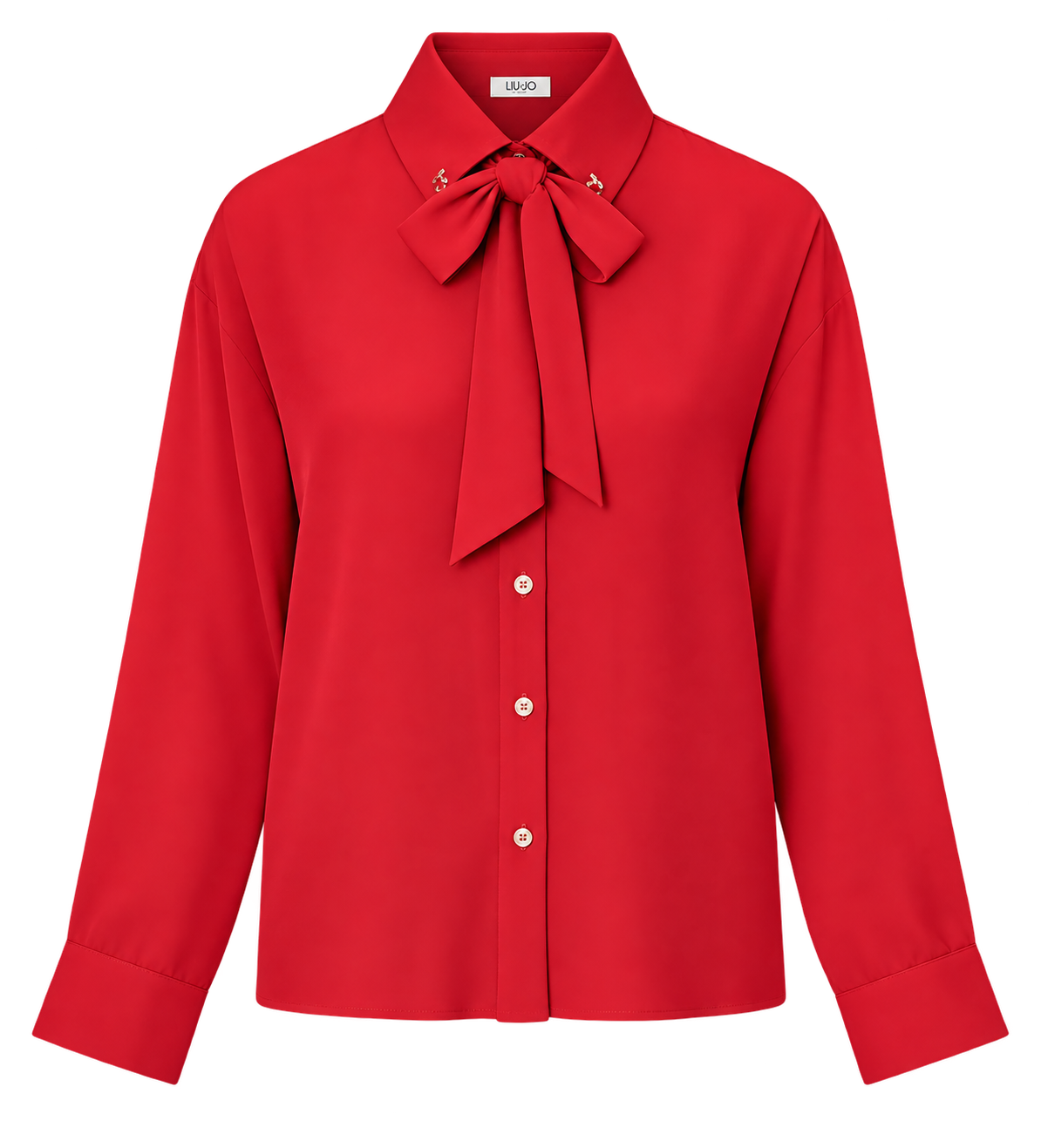 Liu Jo Camicia Donna Scarlet con Sciarpa WF6330T2578-92033