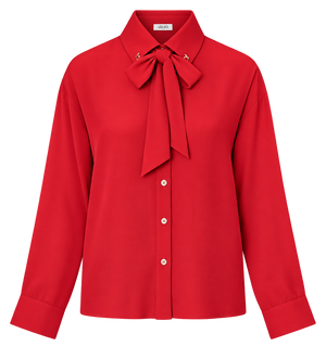Liu Jo Camicia Donna Scarlet con Sciarpa WF6330T2578-92033