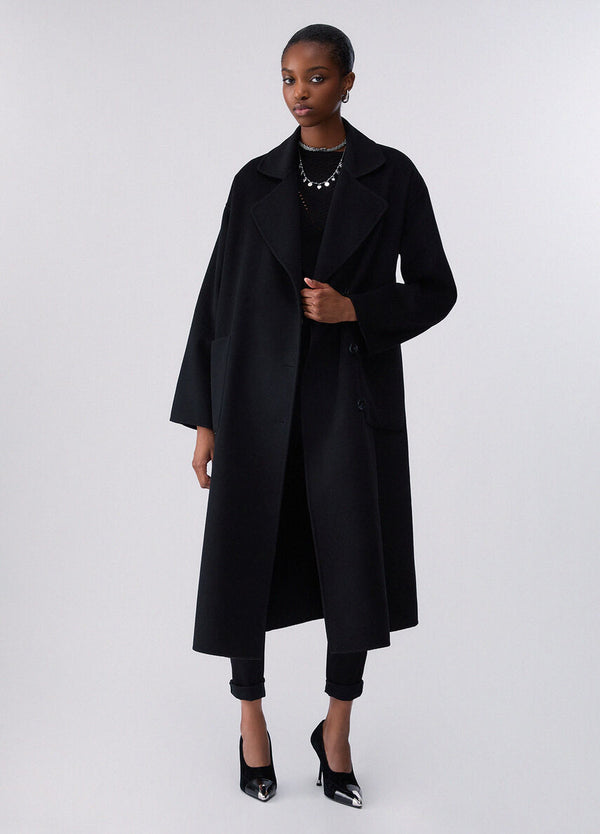 Liu Jo Cappotto Oversize Donna Nero WF6374T677A-22222