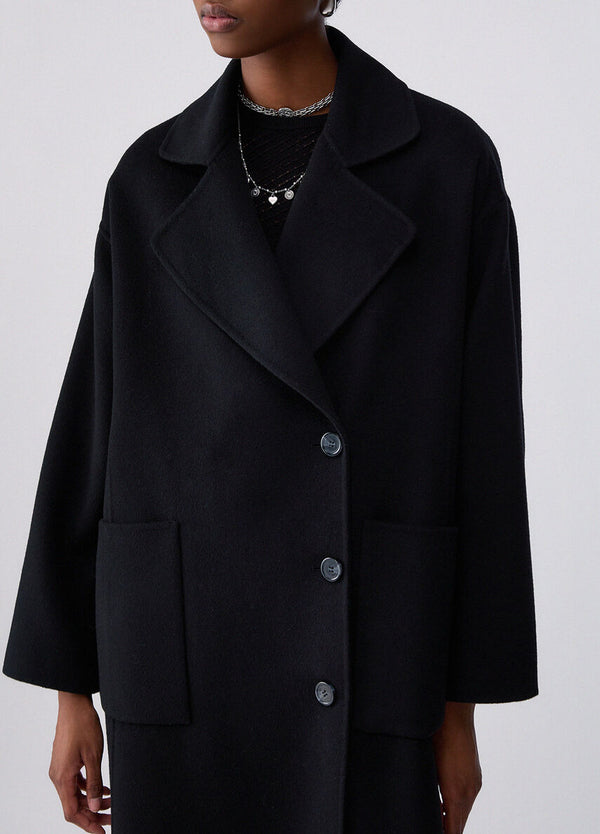 Liu Jo Cappotto Oversize Donna Nero WF6374T677A-22222