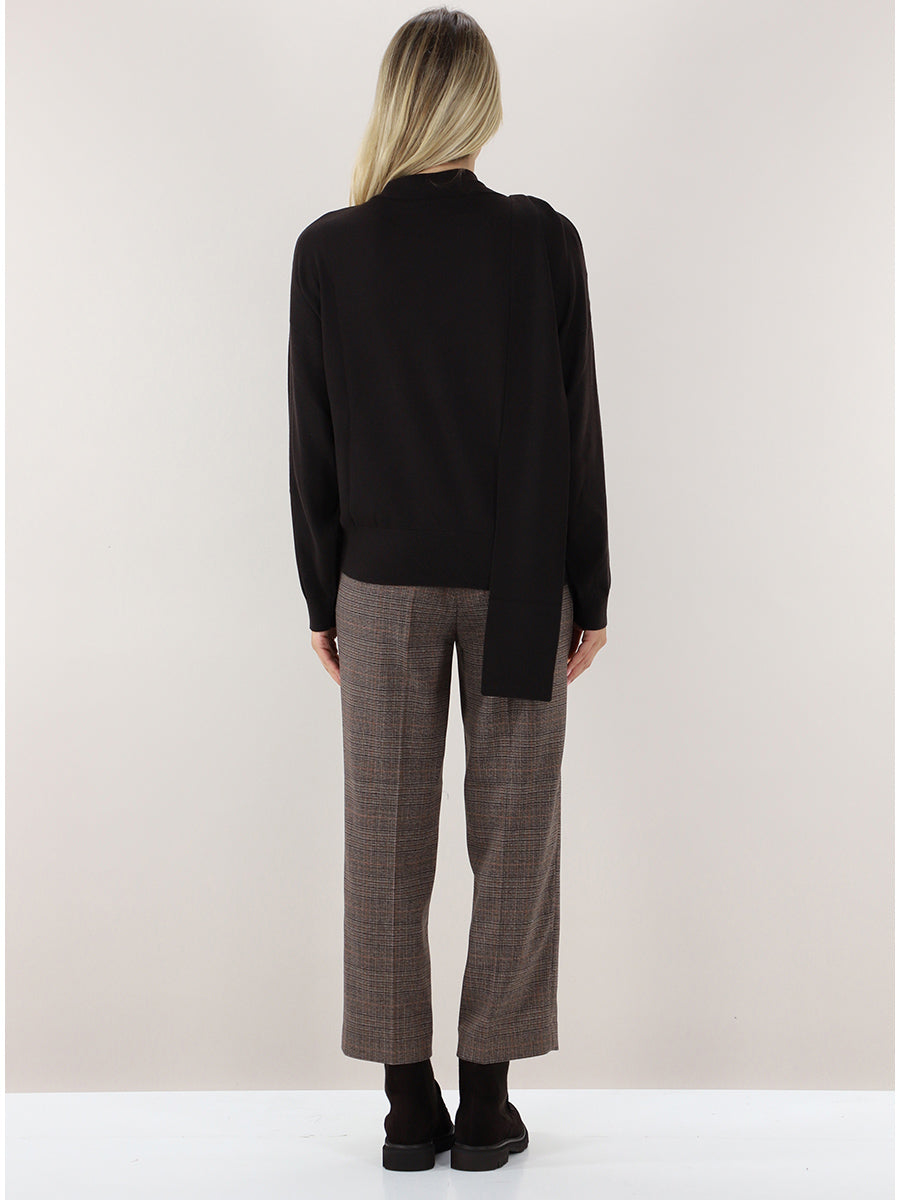 Liu Jo Maglia Donna con Fusciacca al Collo e Maniche Lunghe Mole WF6445MA16R-91106