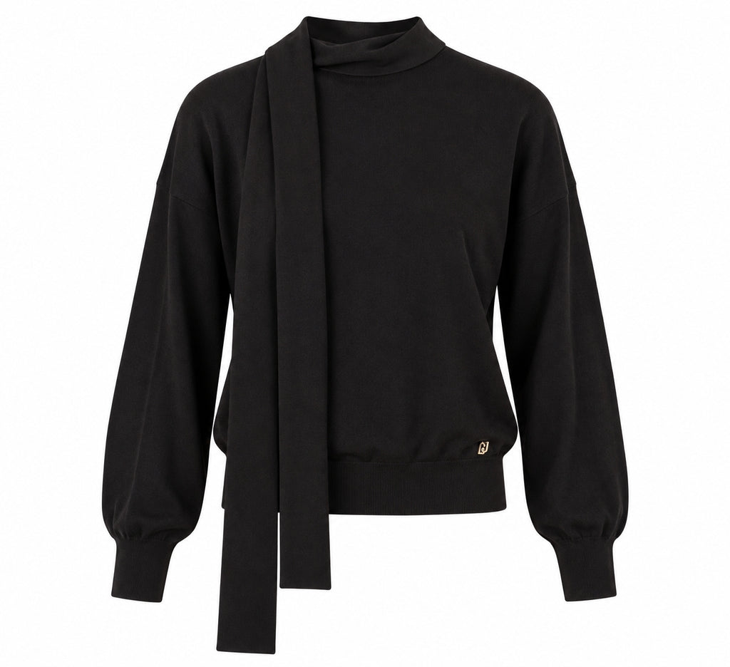 Liu Jo Maglia Donna con Fusciacca al Collo e Maniche Lunghe Mole WF6445MA16R-91106