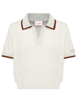 Mc2 Saint Barth Polo Woman Evonne Contrast 1018 - Evo0001